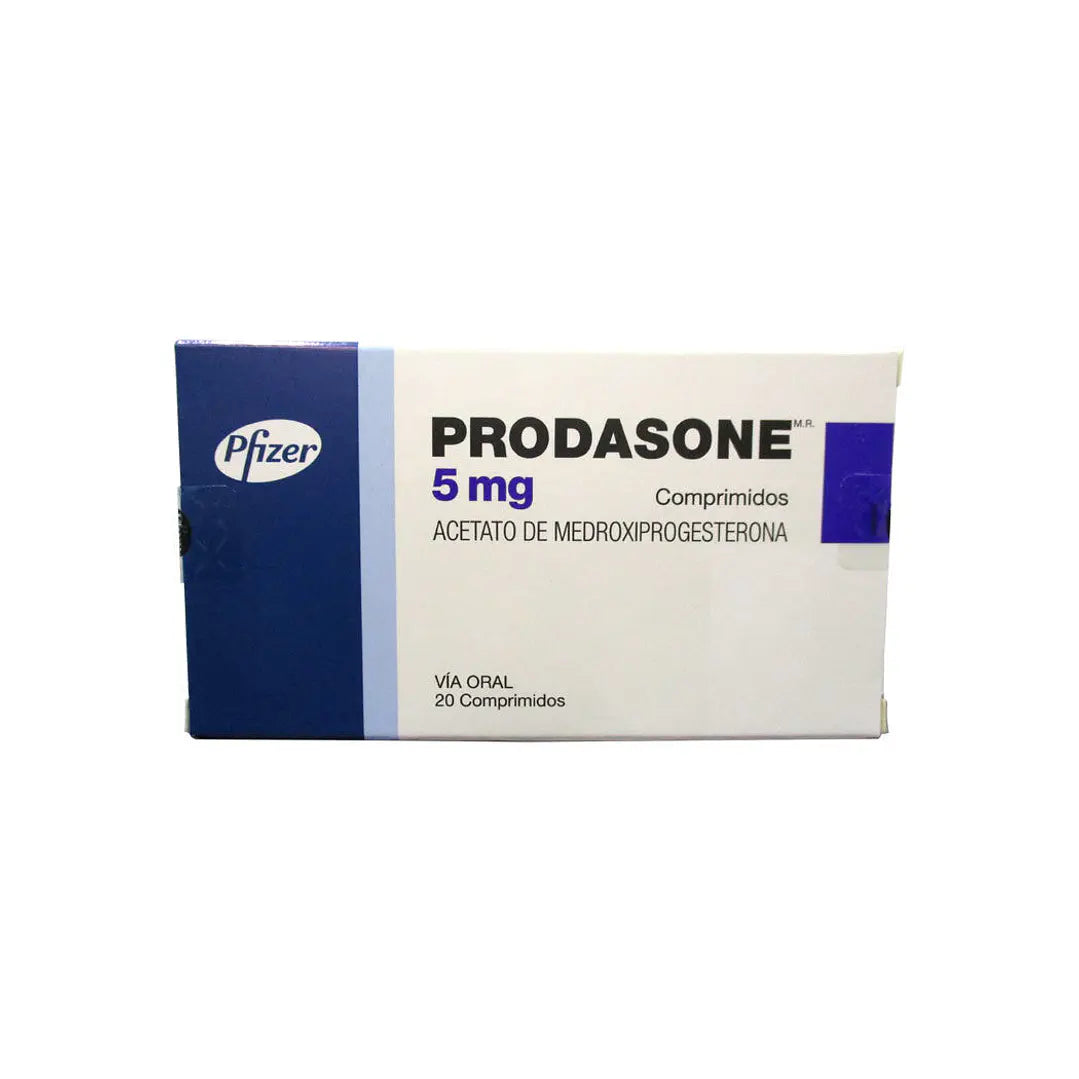 Prodasone 5mg x 20 Comprimidos - PFIZER - Farmacias San Martín