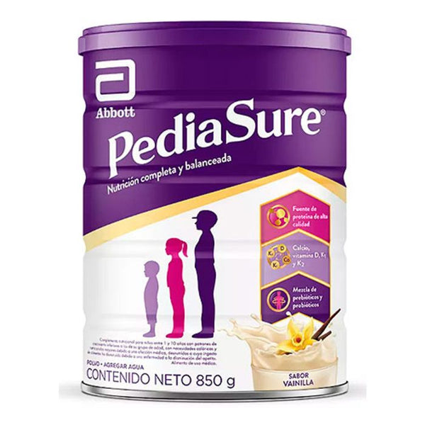 PEDIASURE VAINILLA POLVO 850GR