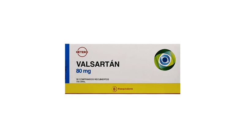 Valsartan 80mg x 30 - SEVEN PHARMA - Farmacias San Martín