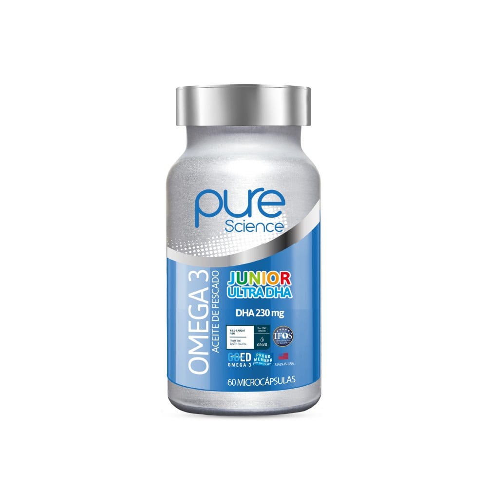 Imagen del producto Omega Up Junior Ultra DHA x60 Microcáps. Blndas de NEW SCIENCE