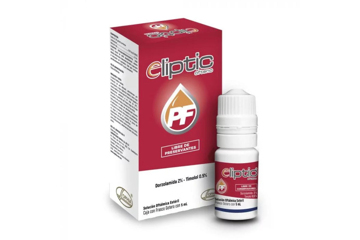 Eliptic Pf 2% / 0.5% Sol Oft 5Ml - Sophia