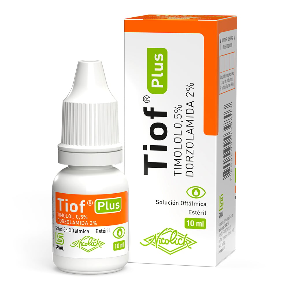Tiof Plus 0.5% / 2% Gotas Oftalmicas 10ml - NICOLICH - Farmacias San Martín