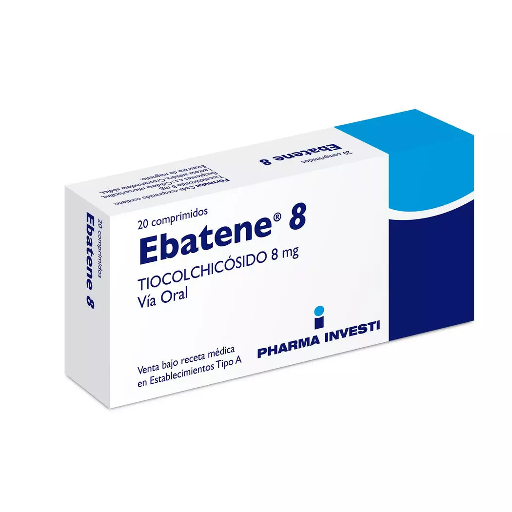 Ebatene 8Mg X 20 Comprimidos - Megalabs