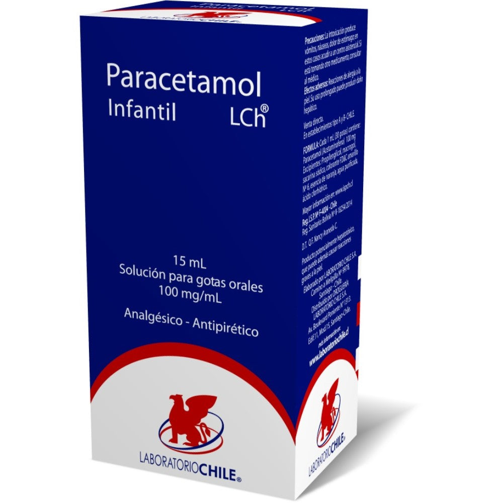 Paracetamol 100Mg/Ml Gotas Orales 15Ml - Chile