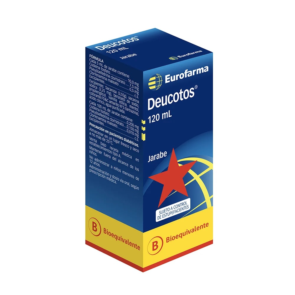 Deucotos Jarabe 120ml - MINTLAB - Farmacias San Martín