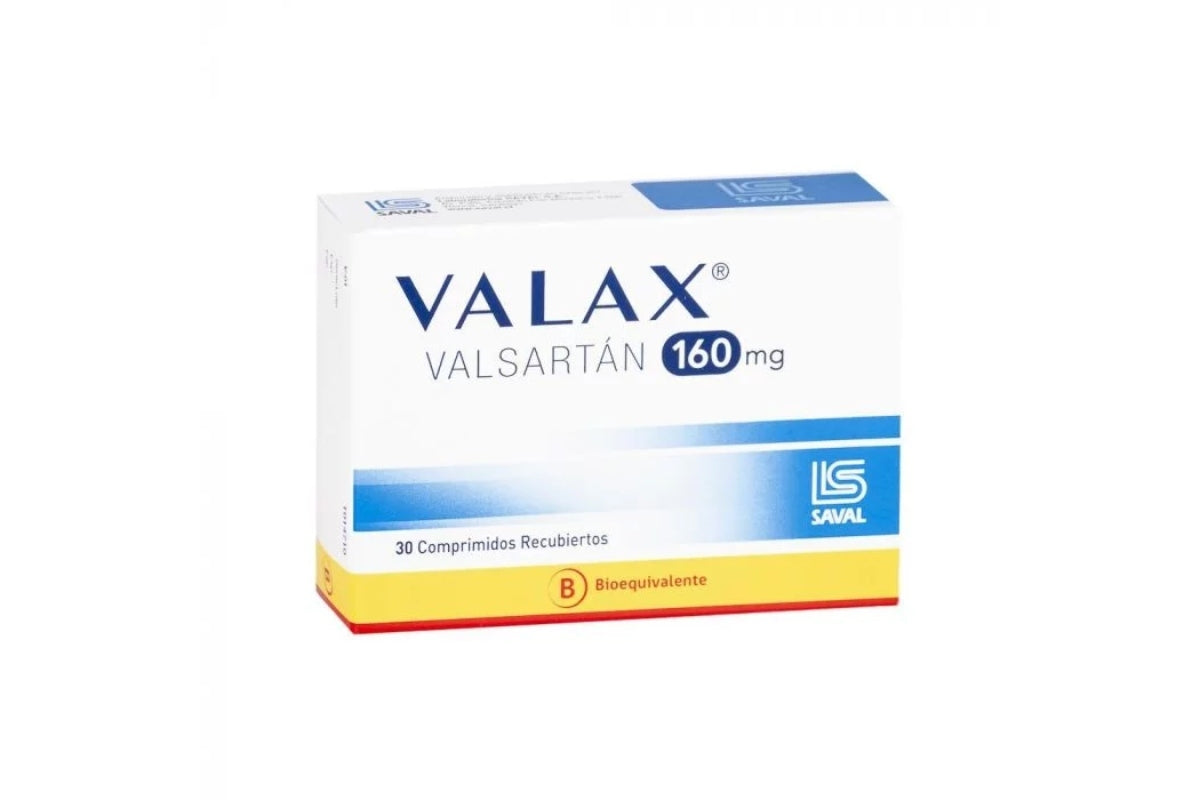 Valax 160 Mg X 30 Comp Rec - Saval