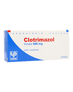 Clotrimazol 500mg x 1 Ovulo - PASTEUR - Farmacias San Martín