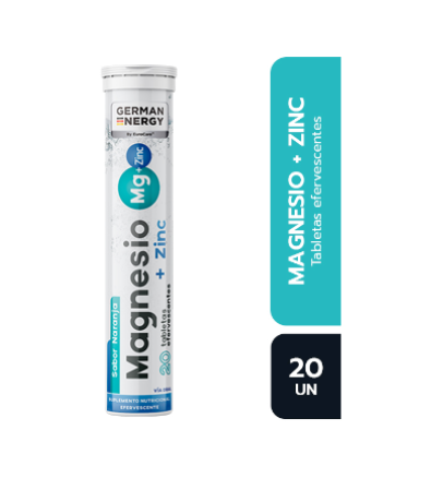 Magnesio + Zinc Tab Efer X 20 - German Energy