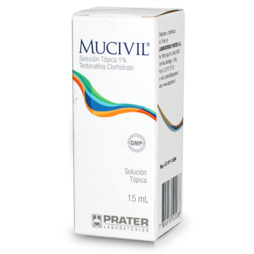 Mucivil 1% Sol Top Gts x 15ml - PRATER - Farmacias San Martín