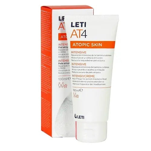 Leti At4 Atopic Skin Crema Intensive 100ml - BAGO - Farmacias San Martín