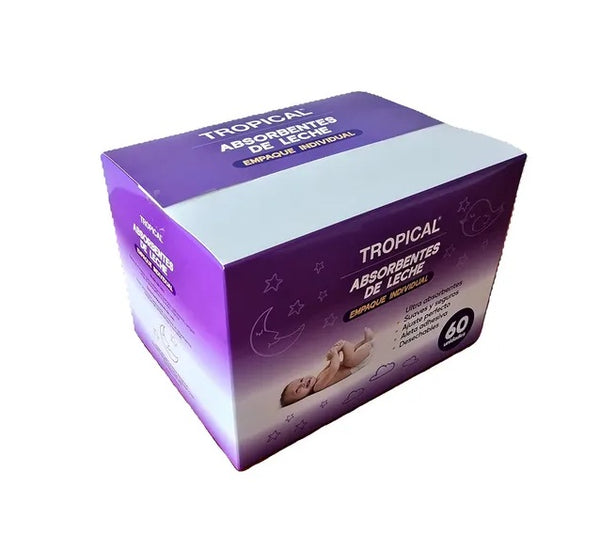 TROPICAL ABSORBENTES DE LECHE X 60UND