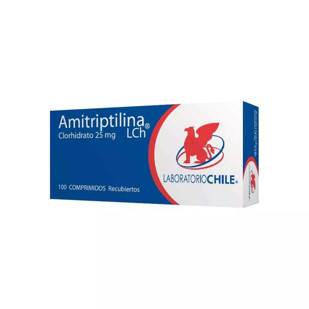 Amitriptilina Com 25 Mg X 100 - Farmacia
