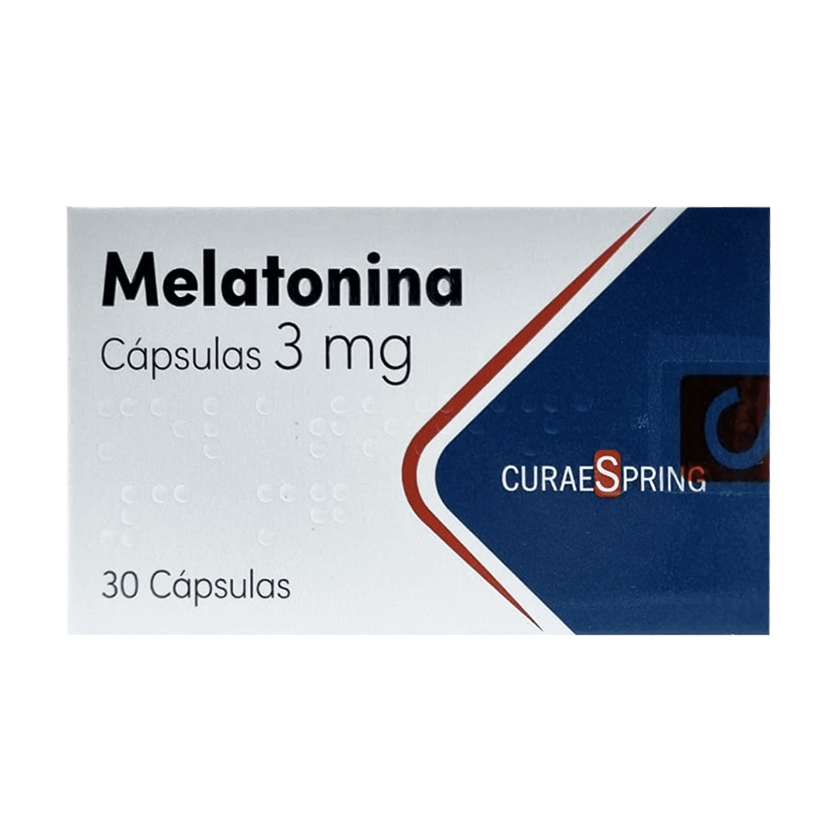 Imagen del producto Melatonina 3 mg x30 cáps. de CURAESPRING