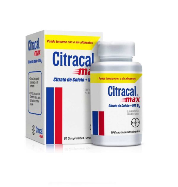 Citracal Max D Com x 60 - BAYER - Farmacias San Martín