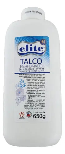 Elite Talco Perfumado 650gr - ELITE - Farmacias San Martín