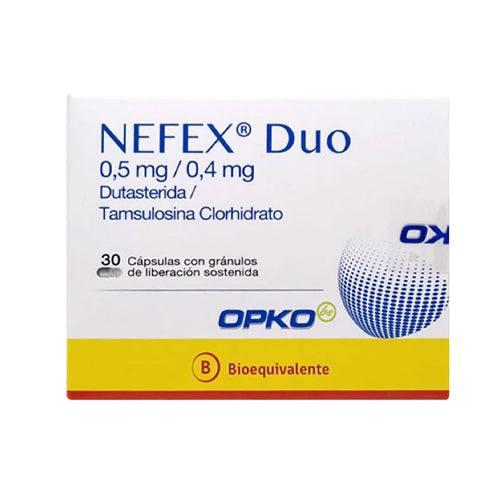 Cenabast - Nefex Duo 0.5Mg / 0.4Mg X 30 Capsulas Con Gran Lib Prolong - Opko