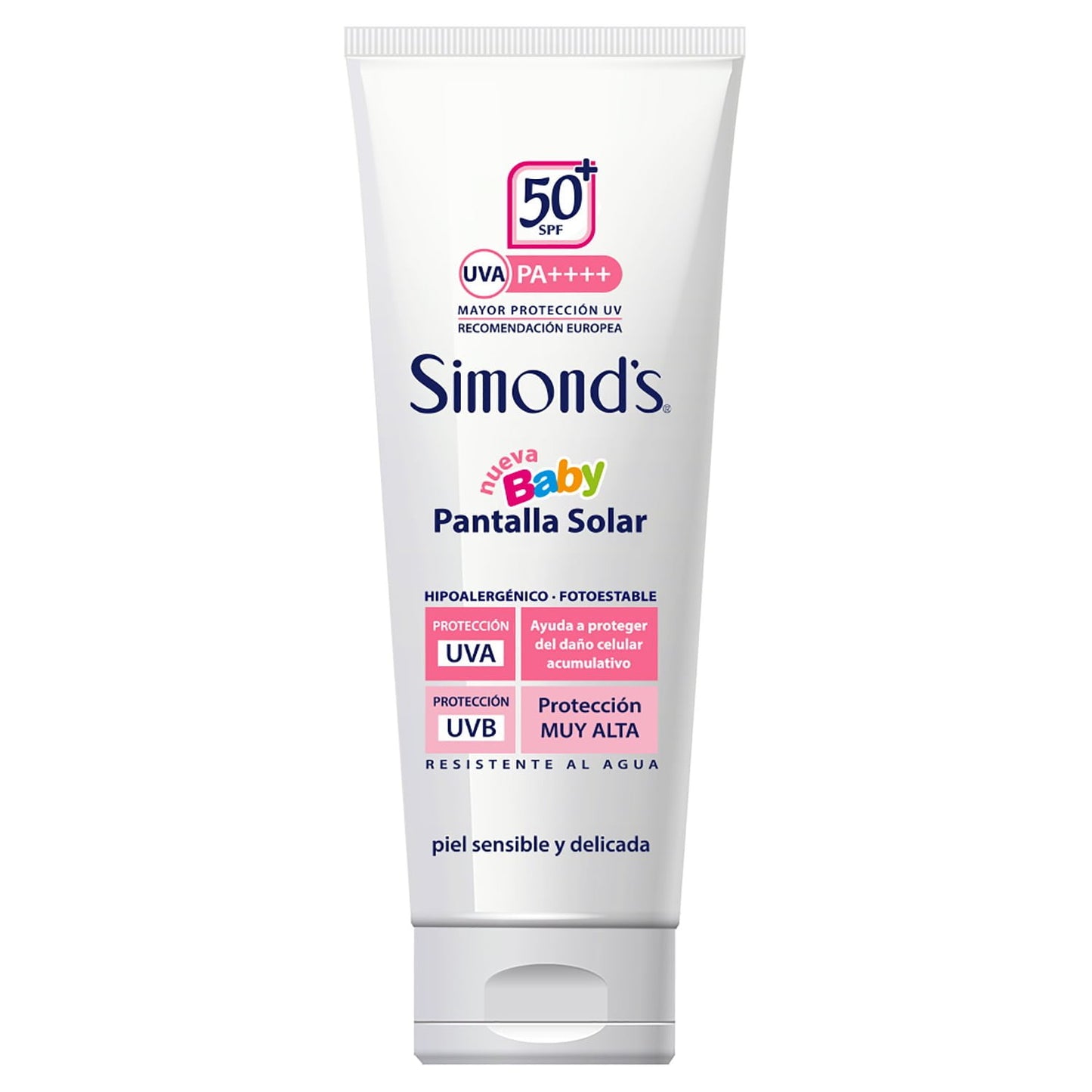 Simonds Pantalla Solar Baby 50fps 200ml - SIMONDS - Farmacias San Martín