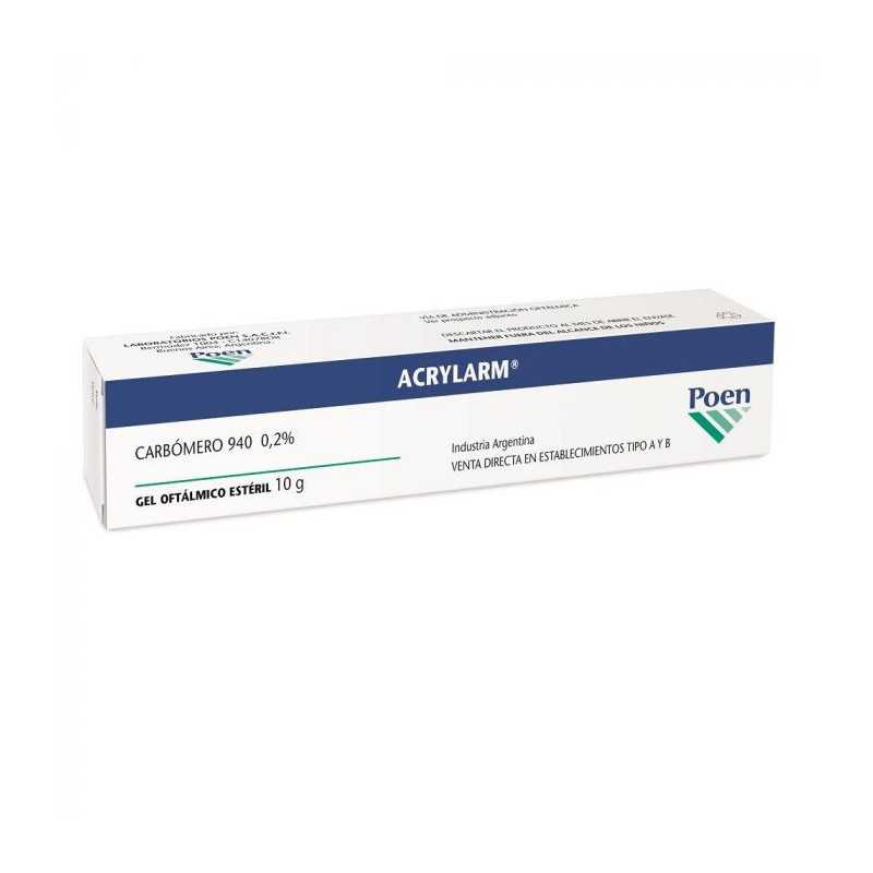 Acrylarm Gel Oft 0.2% x 10ml - MEGALABS - Farmacias San Martín