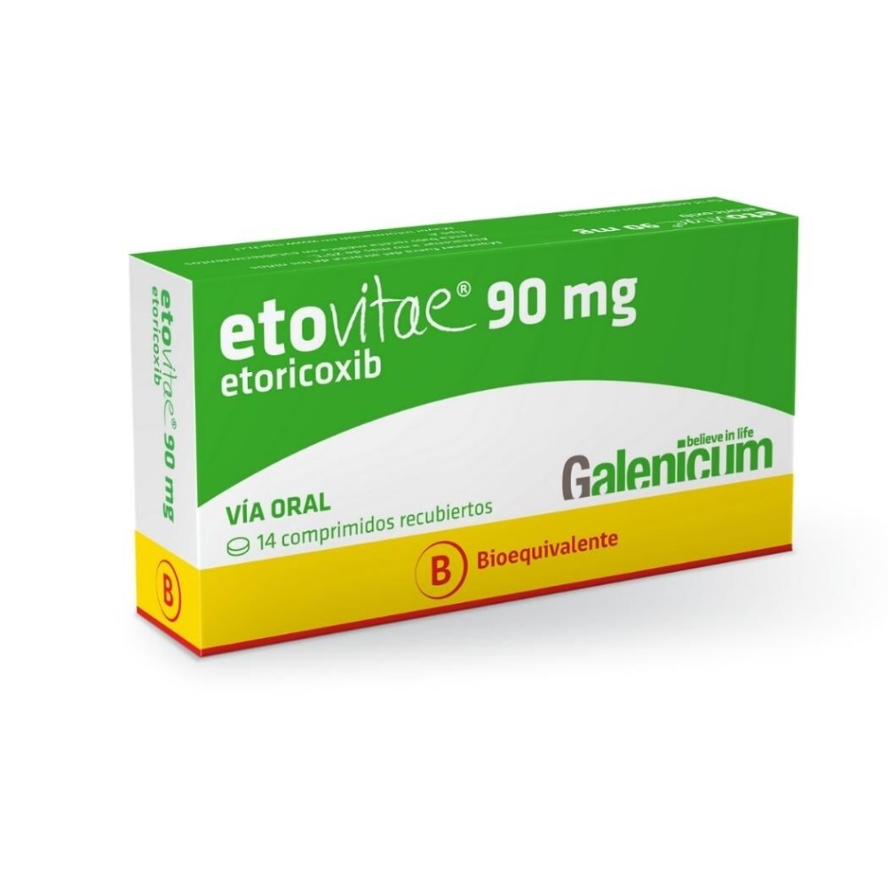 Etovitae 90mg X 14 Comprimidos Recubiertos - Farmacias San Martín