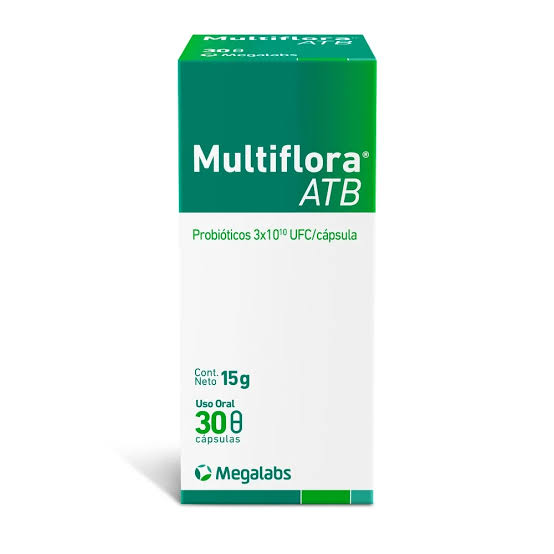 Multiflora Atb x 30 Capsulas - MEGALABS - Farmacias San Martín