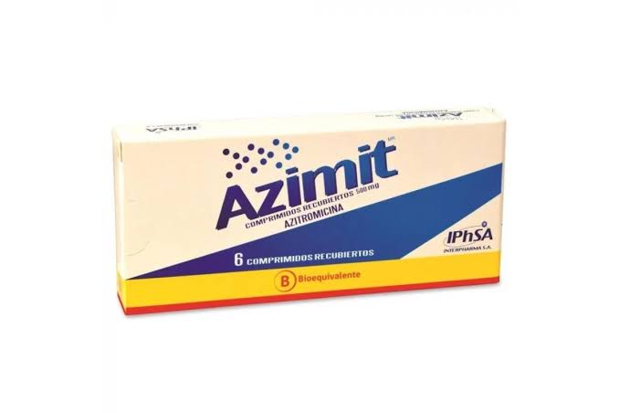 Azimit 500mg x 6 Comprimidos Recubiertos - IPHSA - Farmacias San Martín