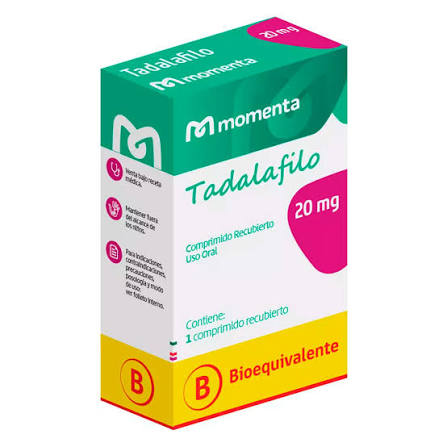 Tadalafilo 20mg x 1 - MOMENTA - Farmacias San Martín
