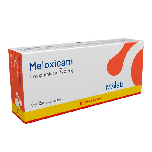 Meloxicam 7.5Mg X 15 Comprimidos - Mintlab