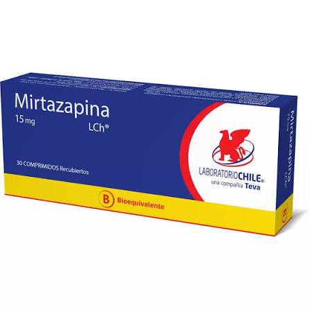 Imagen del producto Mirtazapina 15 mg x30 comp. recub. de CHILE