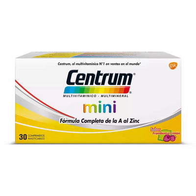 CENTRUM MINI X 30 COMPRIMIDOS MASTICABLES