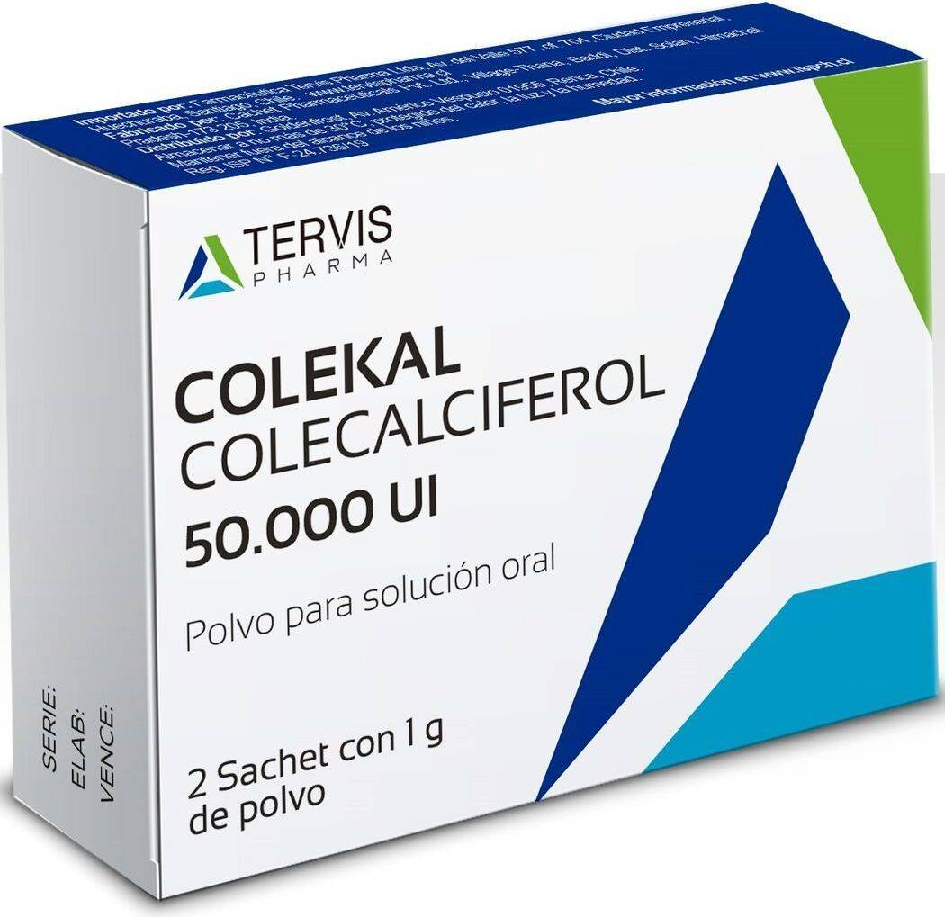 CENABAST - COLEKAL 50.000UI X 2 SACHET