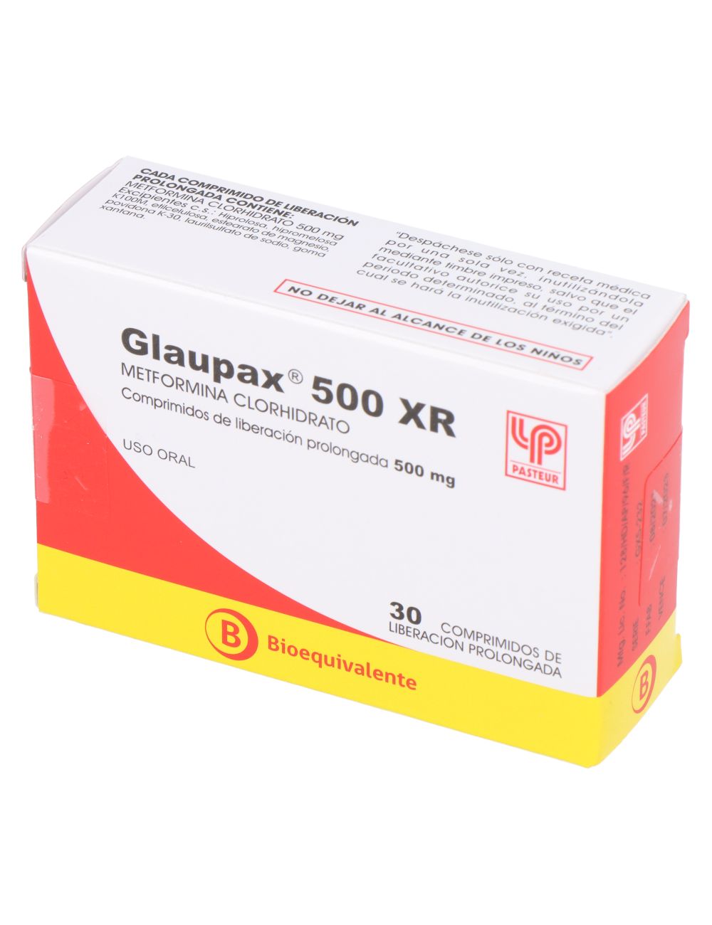 Glaupax Xr Com 500 Mg X 30 - Farmacia