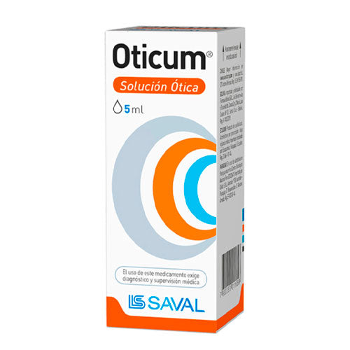Oticum Sol Oti x 5 ml - SAVAL - Farmacias San Martín