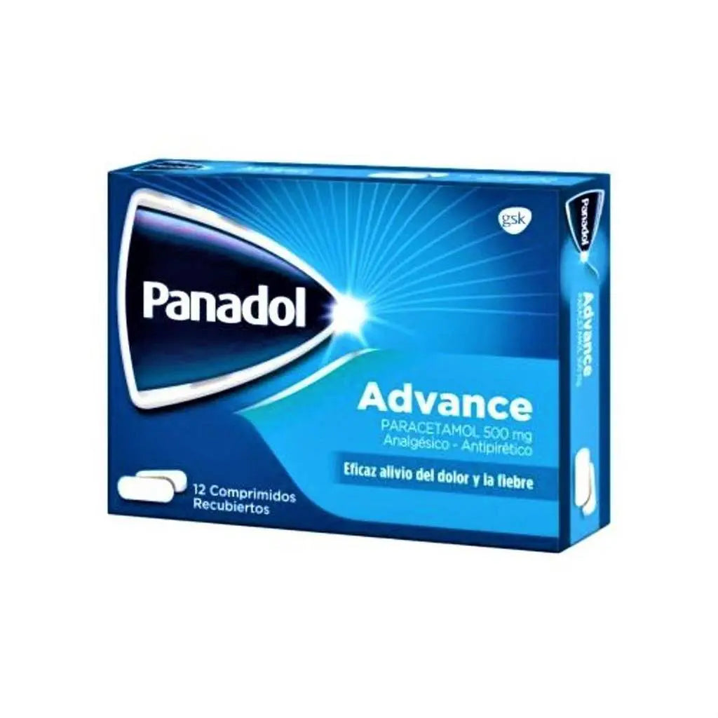 Panadol Advance Com 500 mg x 12 - GSK - Farmacias San Martín
