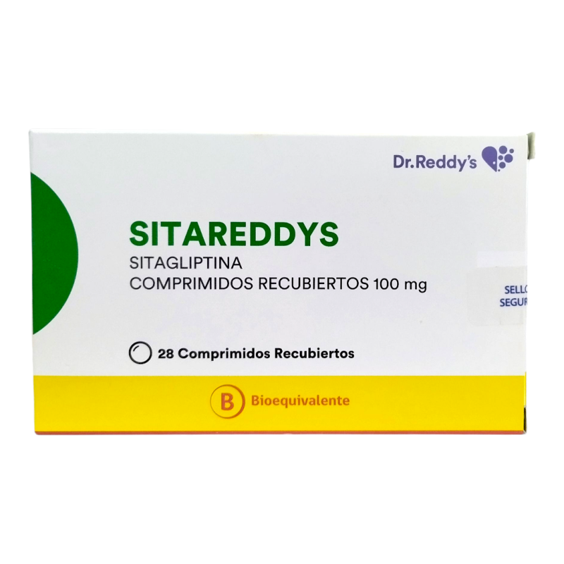 Sitareddys 100mg x 28 Comprimidos Recubiertos - DR REDDYS - Farmacias San Martín