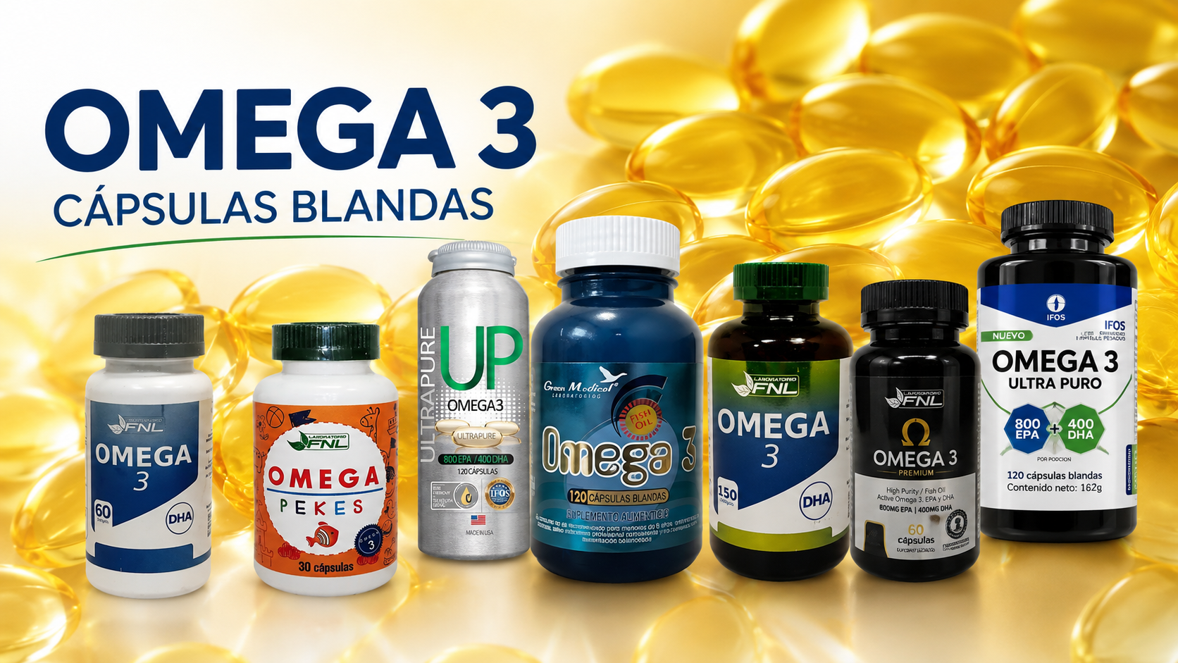 Omega 3 - Cápsulas blandas