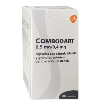 COMBODART 0.5MG / 0.4MG X 30 CAPSULAS CON GRAN DE LIB PROLONG