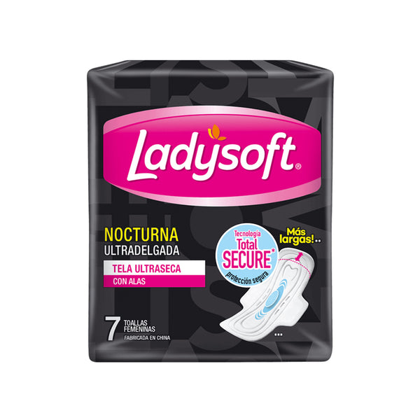 Ladysoft Nocturna Ultradelgada x 7 Toallas