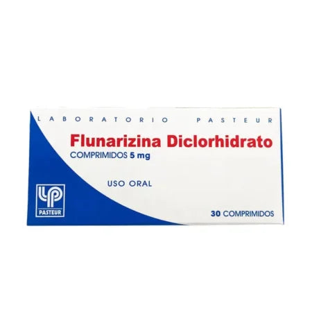 Flunarizina Com 10 Mg X 30 - Pasteur