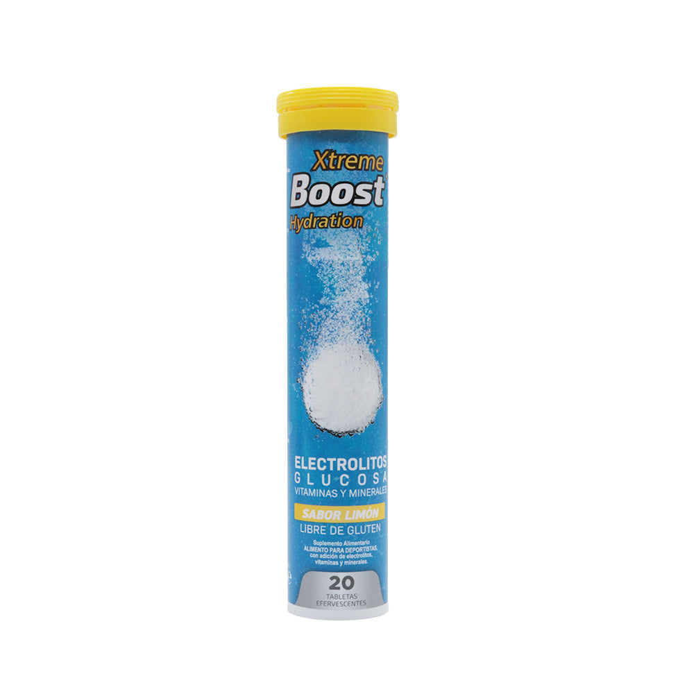 Xtreme Boost Hydratation Electrolitos x 20 Comprimidos Efervescentes - GERMAN ENERGY - Farmacias San Martín