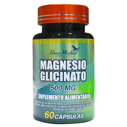 GLICINATO DE MAGNESIO 500MG X 60 CAPSULAS