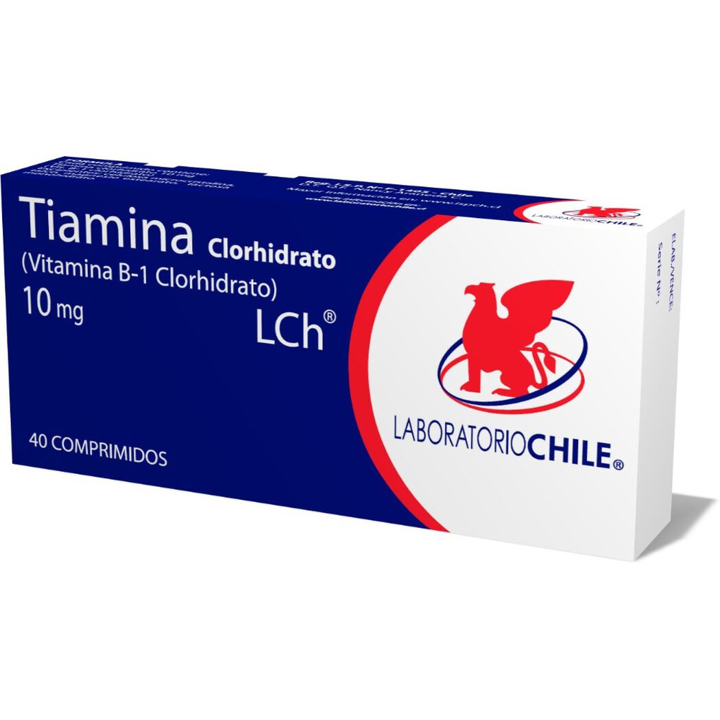 Tiamina B1 X 40 Comprimidos - Farmacias San Martín