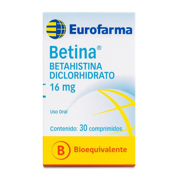 Betina Com 16 mg x 30