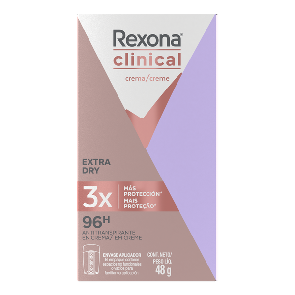 Rexona Clinical Extra Dry Crema 48gr