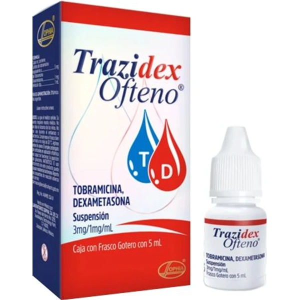 Imagen del producto Trazidex Ofteno Sol Oft 5 mL de SOPHIA