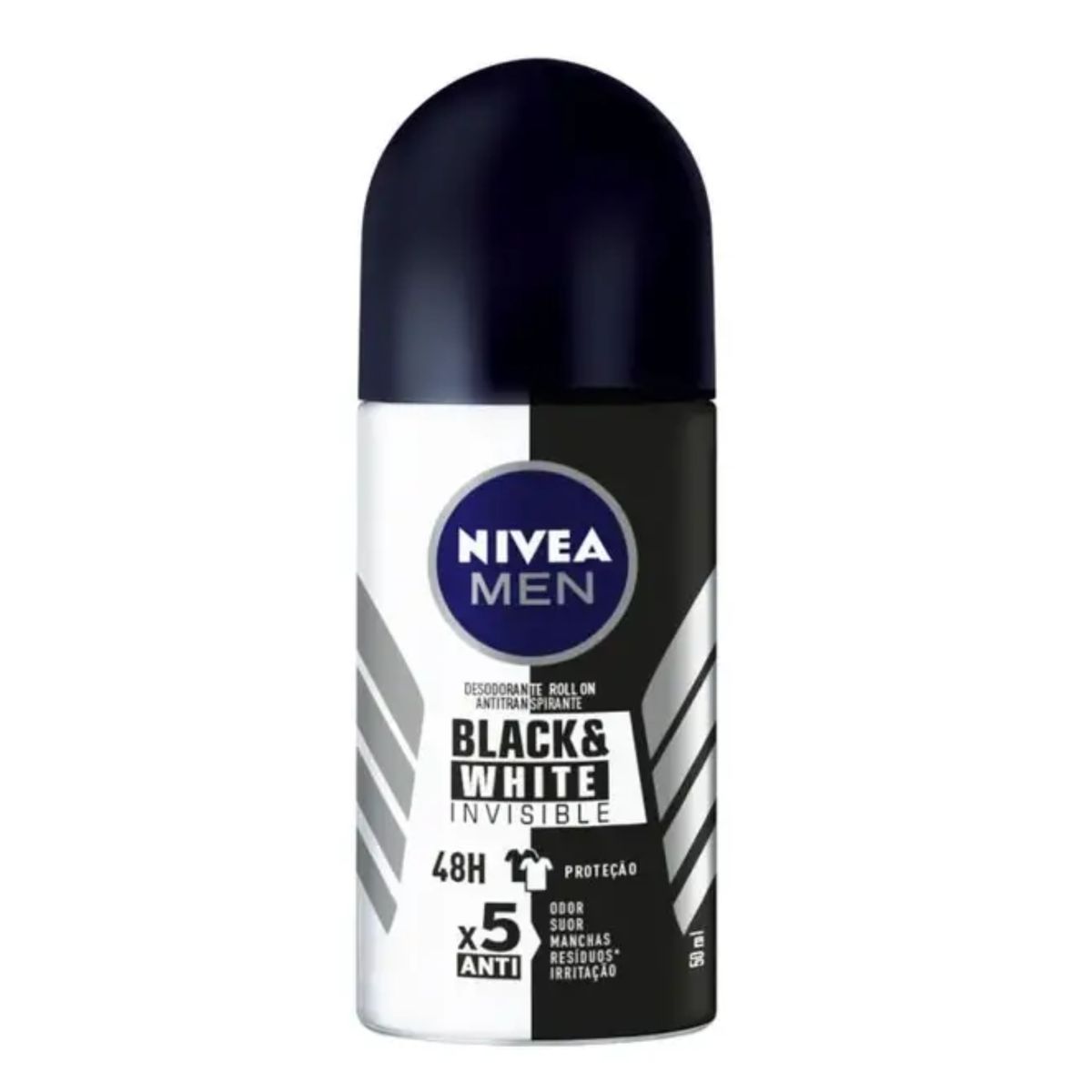 Nivea Men Black & White Roll On 50ml - NIVEA - Farmacias San Martín