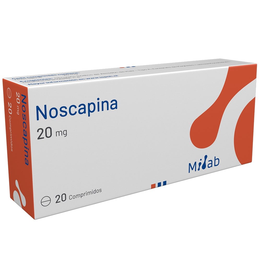 Imagen del producto Noscapina 20 mg x20 comp. de MINTLAB