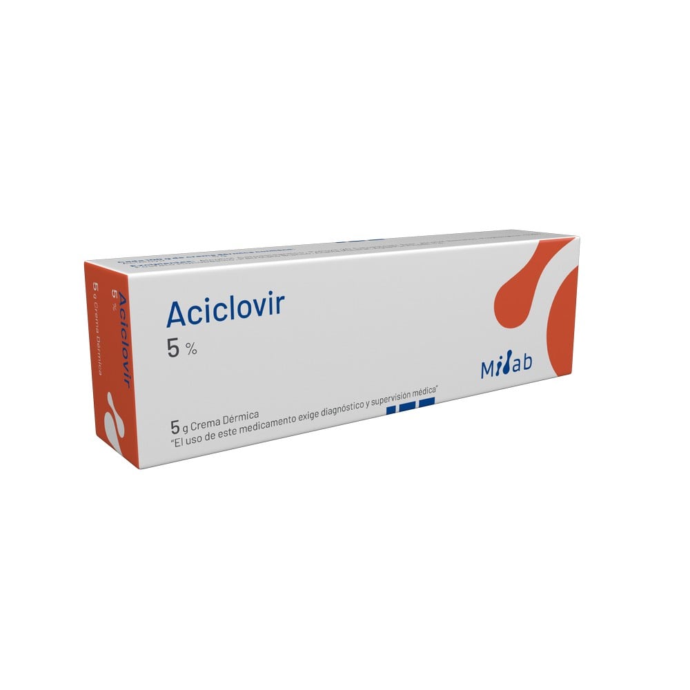 Imagen del producto Aciclovir 5% Crema Tópica 5 g de MINTLAB