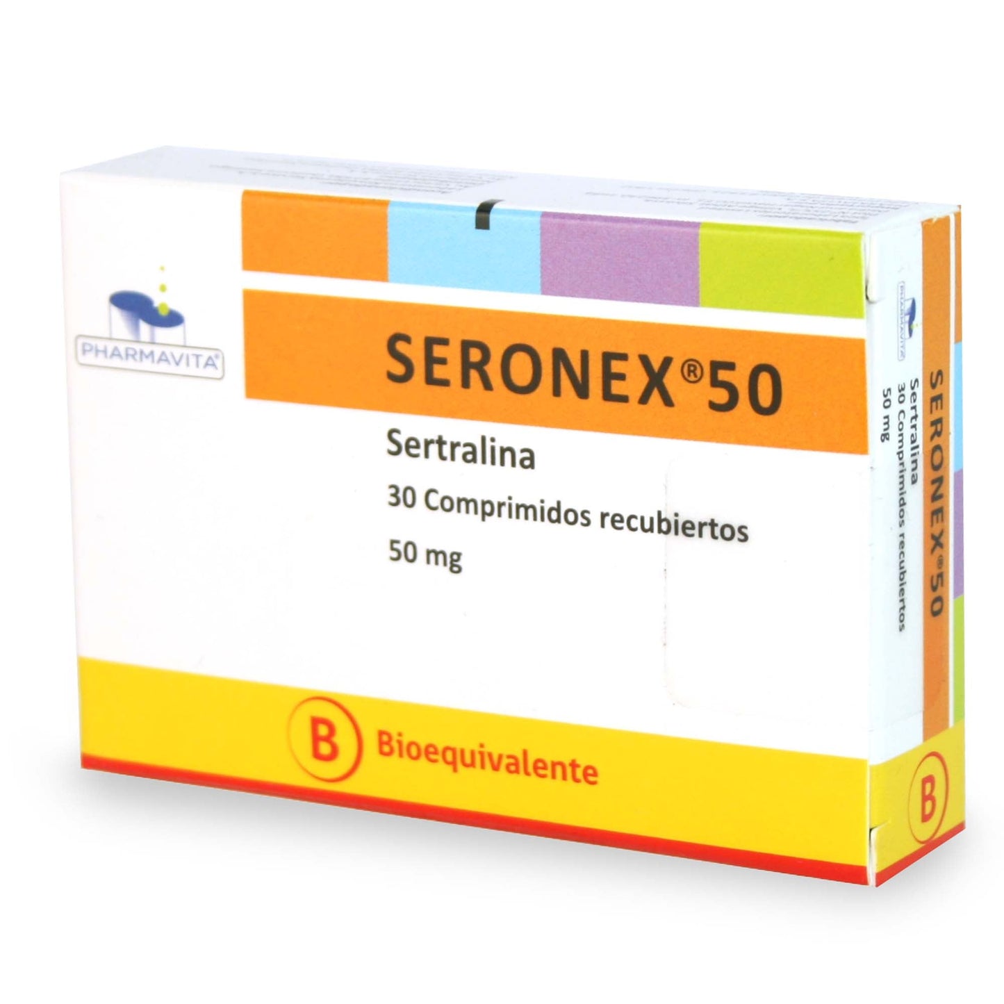 Imagen del producto Seronex 50 mg x30 comp. recub. de EXELTIS