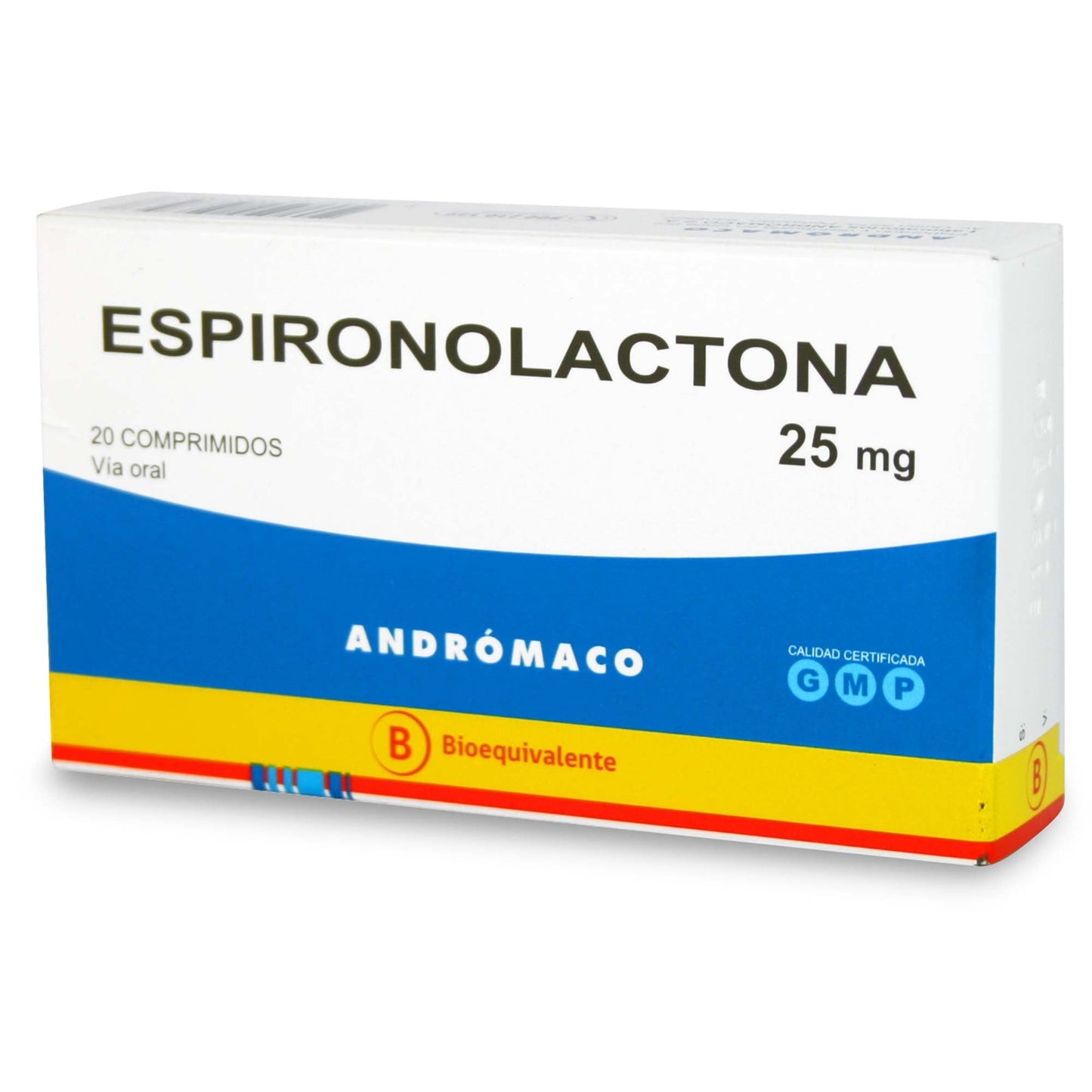 Espironolactona 25Mg X 30 Comprimidos - Andromaco