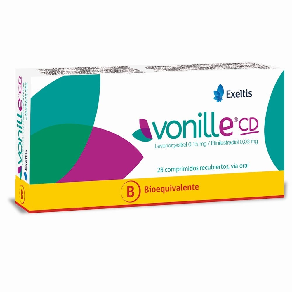 Vonille Cd x 28 Comprimidos Recubiertos - EXELTIS - Farmacias San Martín